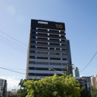 High rise painting Fortitude Valley