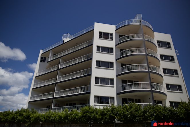 Highrise painting in Bribie Island